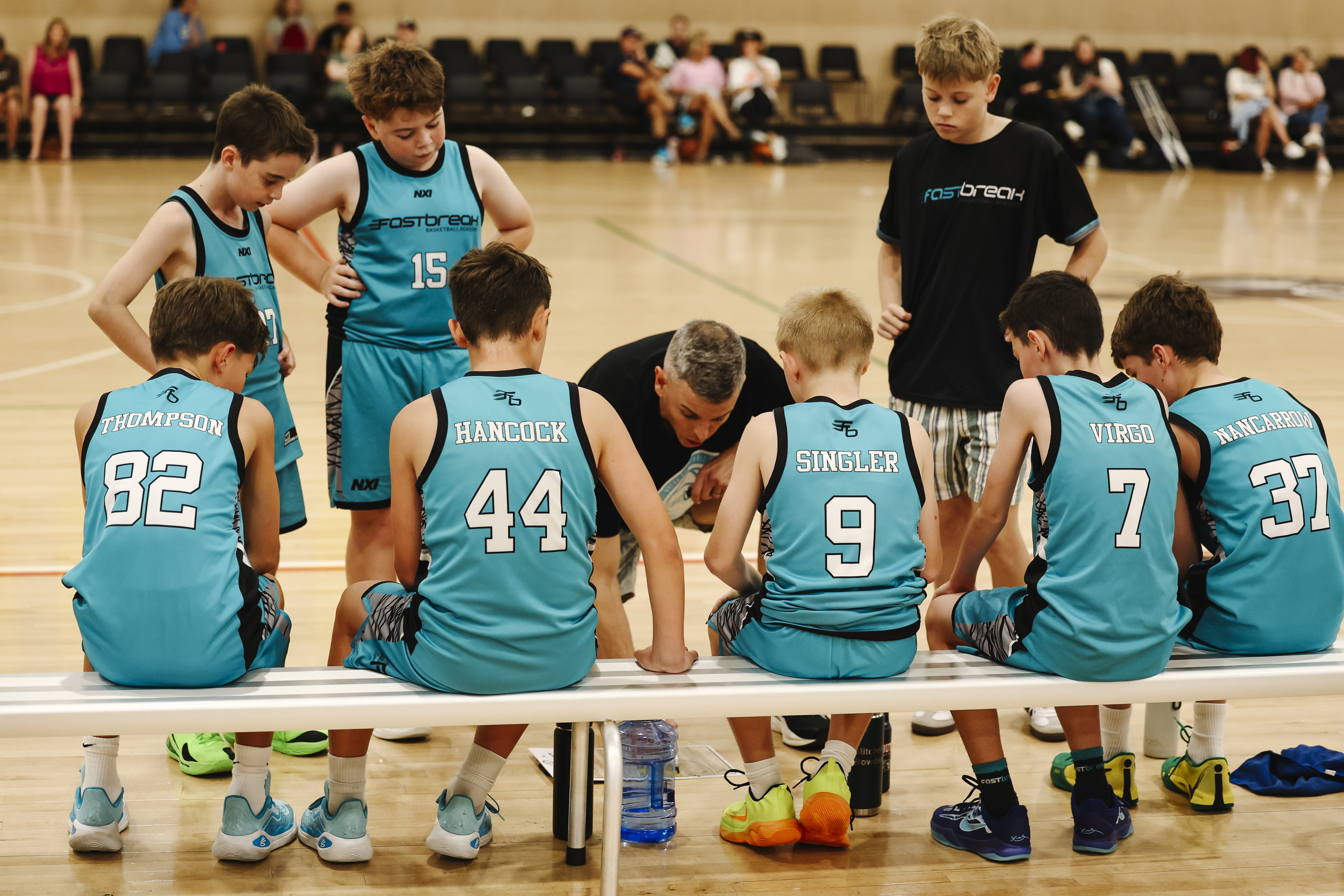 Team huddle